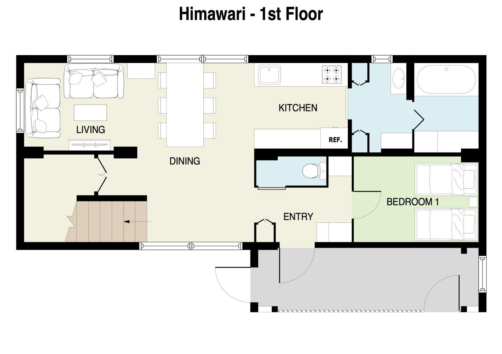 倶知安町Himawariアパートメント 部屋 写真